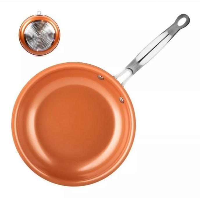 Frigideira Cerâmica e Titanio Antiaderente 24 Cm Maxchef