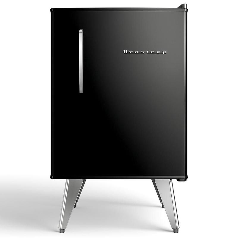 Frigobar Brastemp 76L Preto Retrô BRA08ME