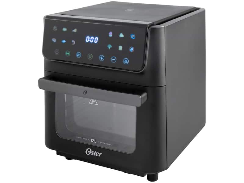 Fritadeira Airfryer Oven Gigante 12l Painel Touch - Oster Preto 127v