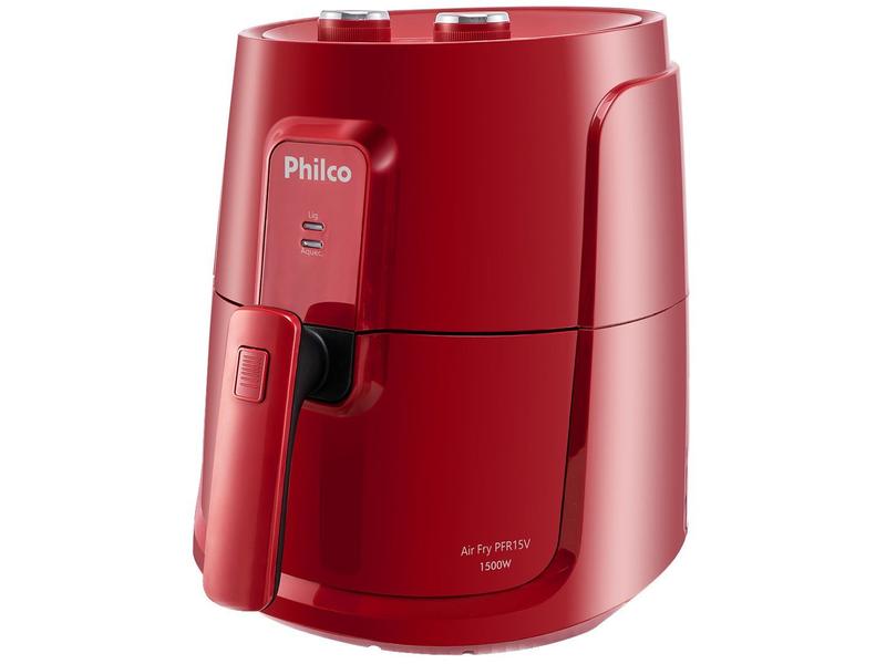 Fritadeira Elétrica sem Óleo/Air Fryer Philco - PFR15V Vermelha 3,2L com Timer