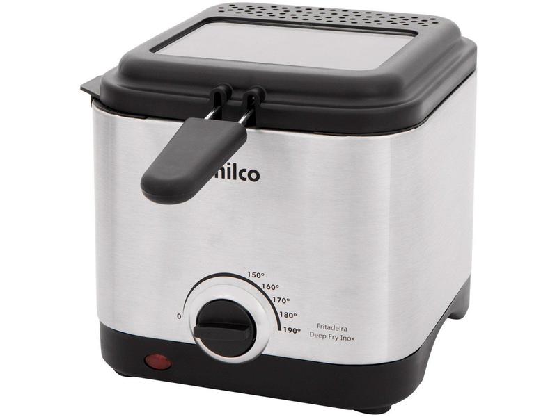 Fritadeira sem oleo air fryer midea 3l 1325w c/ timer