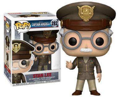 Funko pop marvel captain america stan lee exclusivo 282