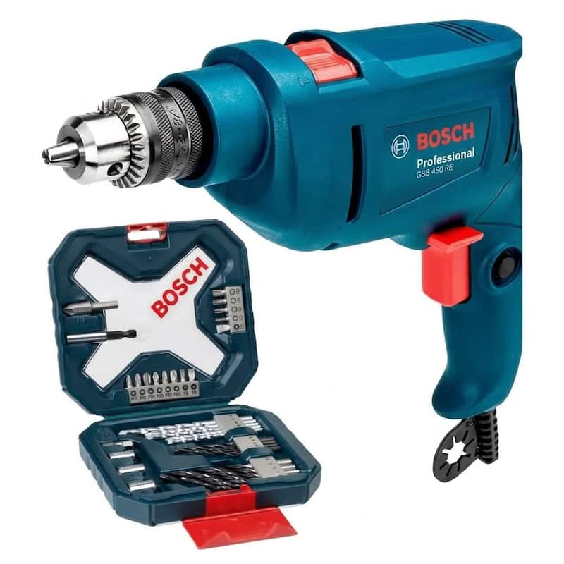 Furadeira Impacto GBS 450 RE 3/8 110 Volts + X-Line -0615A001NW000 - BOSCH