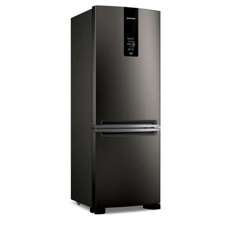 Geladeira Brastemp Eclipse Collection Frost Free Inverse A 479 litros cor Black Inox…
