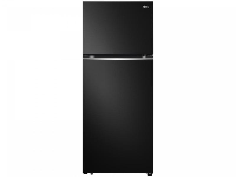 Geladeira LG Frost Free Inverter 395L Duplex Cor Black Inox (GN-B392PXG) - 220v