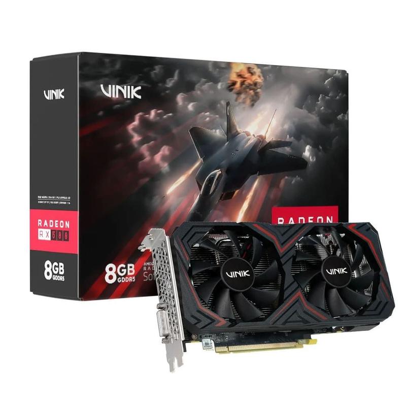 Vinik GPU Rx 580 8GB GDDR5 256 Bits Dual-fan GPUVK580V28GB2F