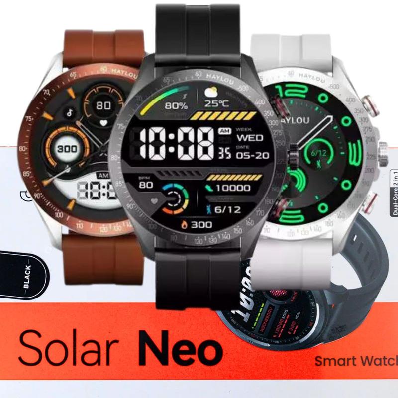 Haylou Solar Neo Smart Watch Relogio Esportivo Gps Compatível Com Strava Corrida Ciclismo Academia