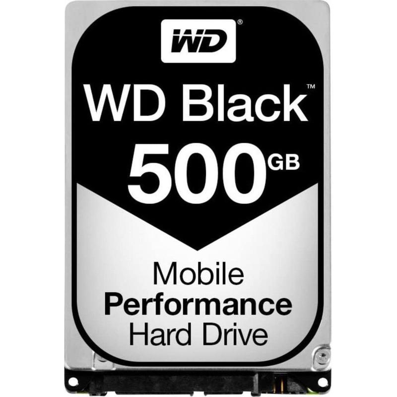HD 500GB Western Digital WD Black 2,5 Notebook 7200 RPM WD500LPLX