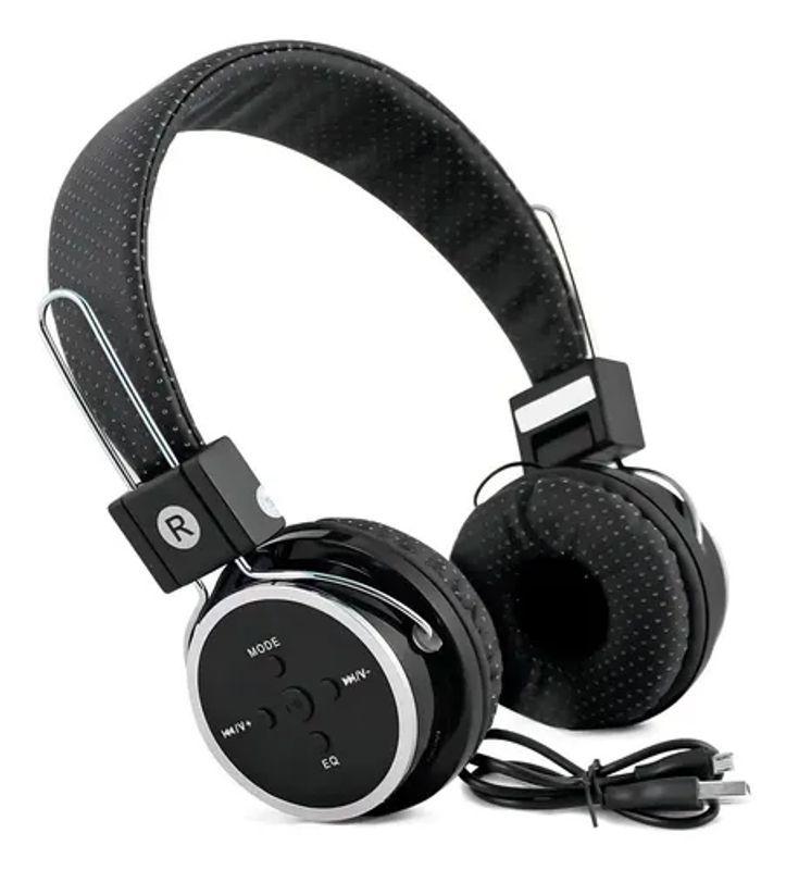 Headphone Bluetooth 5.0 com Microfone, P2, Cartão SD, FM, FN-010