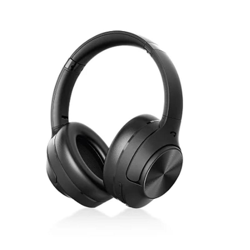 Headphone Bluetooth Amet Sound Wave ANC Híbrido, 70h Bateria, 4 Microfones, Crystal Voice Preto