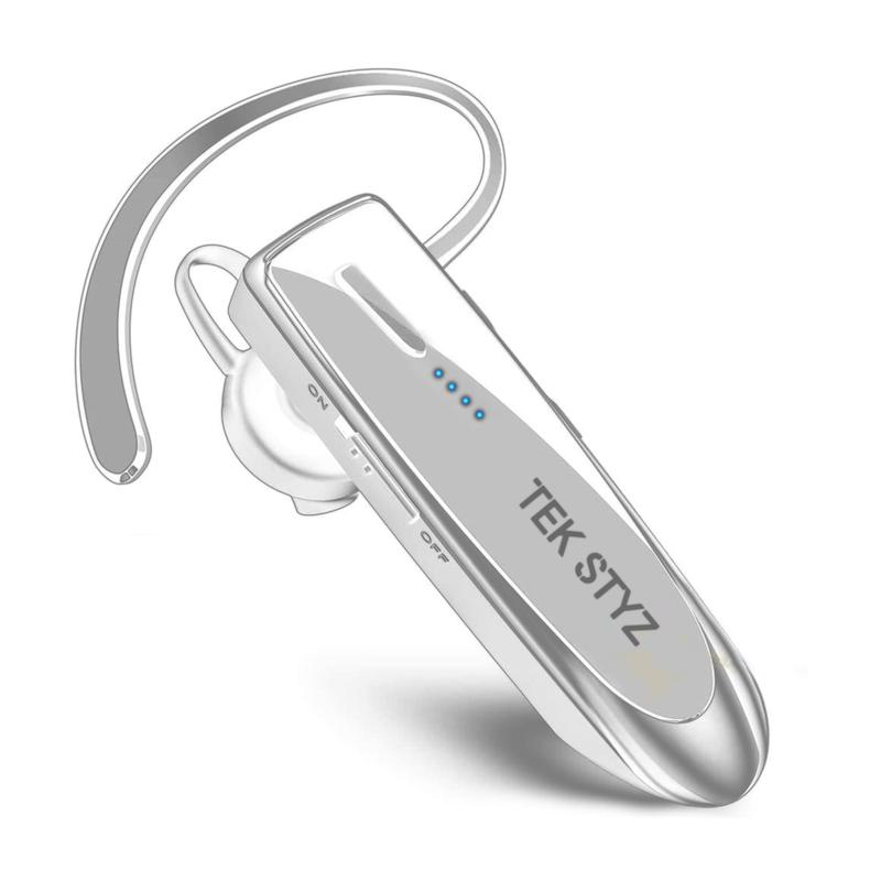 Headset Bluetooth 5.3 Tek Styz com Redução de Ruído e 22h de Conversa