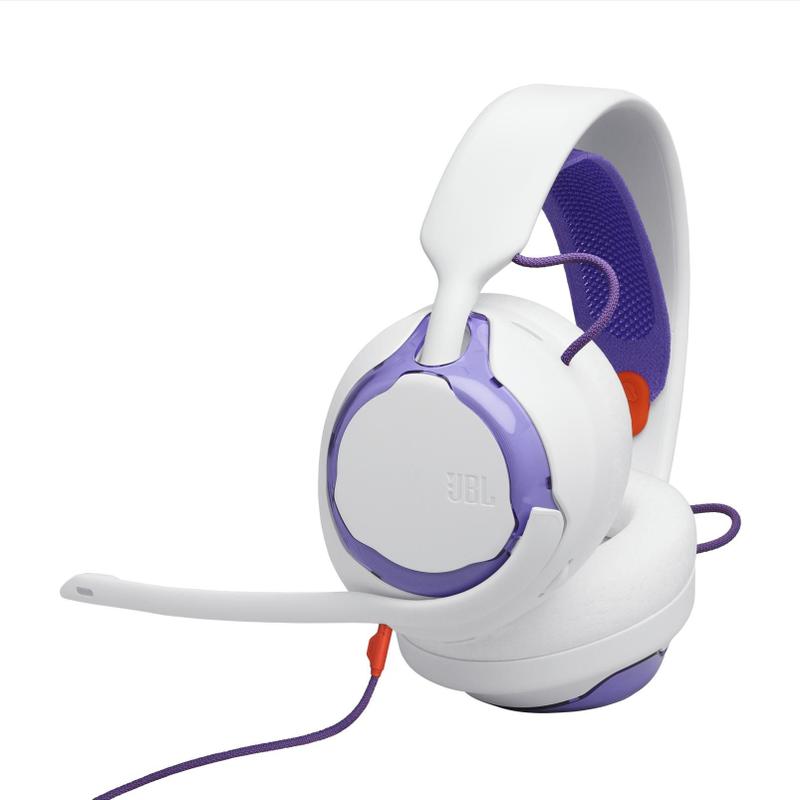 Headset Gamer JBL Quantum 250, Com Microfone, Branco - JBLQTUM250WHT