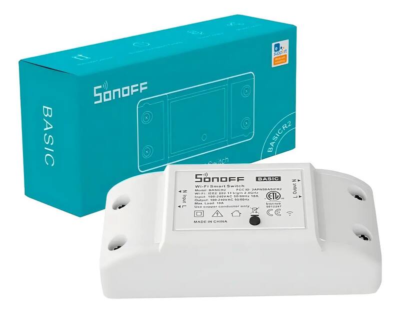 Interruptor Inteligente Sonoff BASIC R2 WiFi 10A Automação Residencial