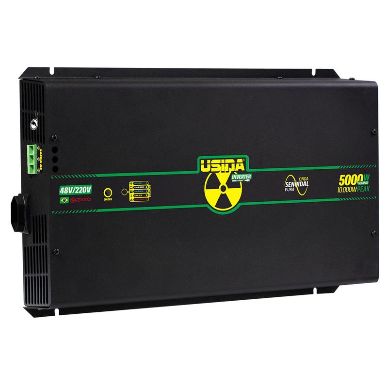 Inversor de Tensão Senoidal Usina Inverter Connect 5000W 48V DC 220V AC