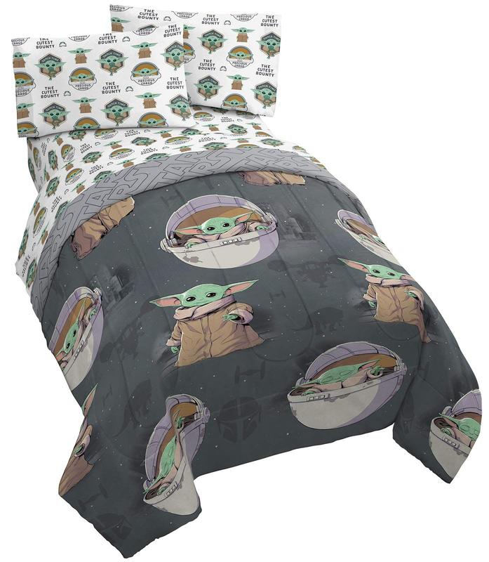 Jogo de cama Queen Jay Franco Star Wars The Mandalorian The Child