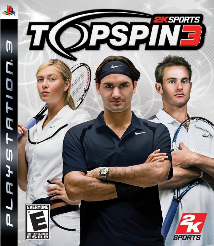 Jogo de Vídeo Game 2K Top Spin 3 para PlayStation 3