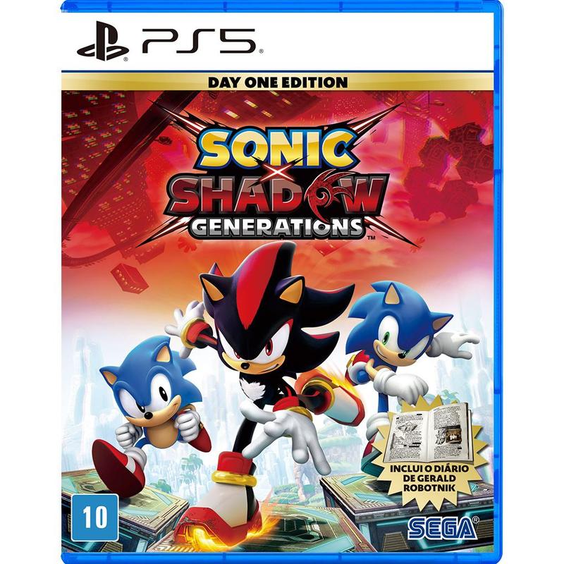 Imagem do produto Sonic X Shadow Generations PS5 - Físico em Magazine Luiza