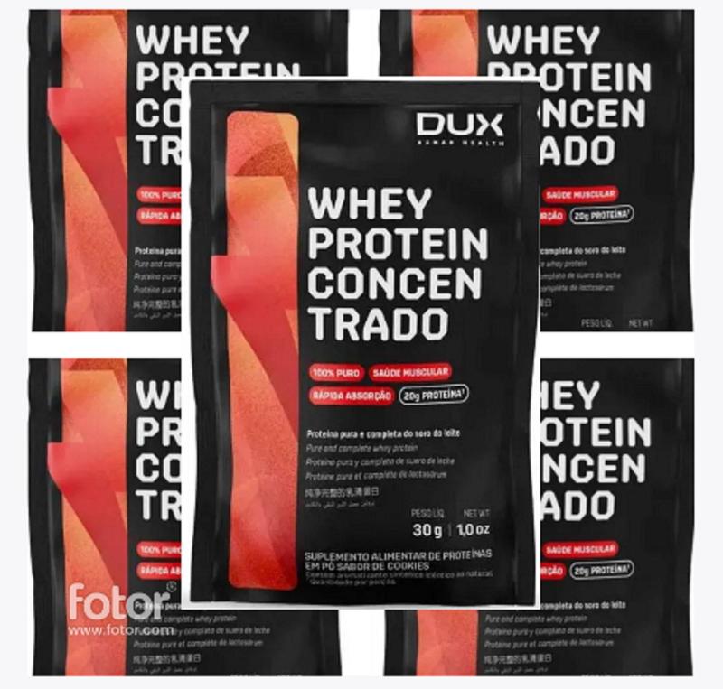 Kit 05 Whey Protein Concentrado BTK,CHO,CHOB,COK,MOR Dux Nutrition