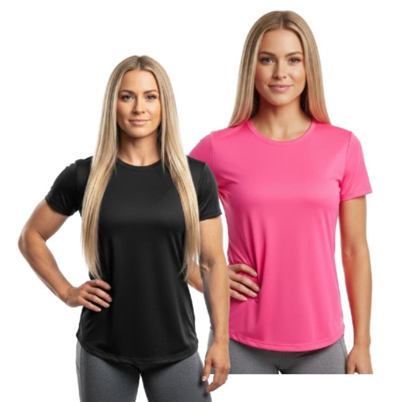 Camiseta Dry-Fit Feminina Manga Curta