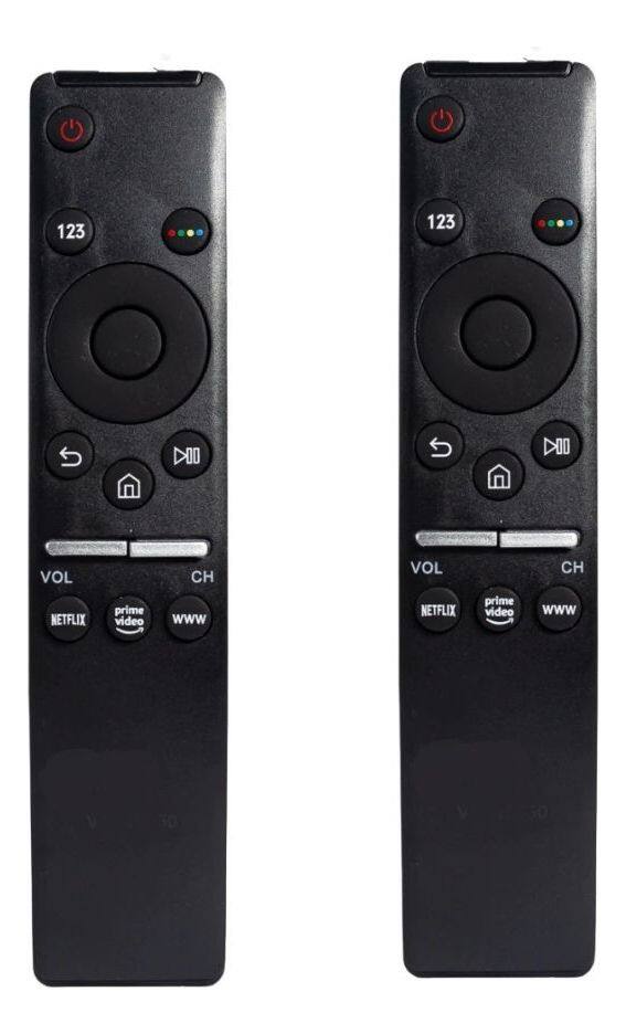 Kit 2 Controle Remoto Compatível Tv Samsung 4k Qn55q70tag