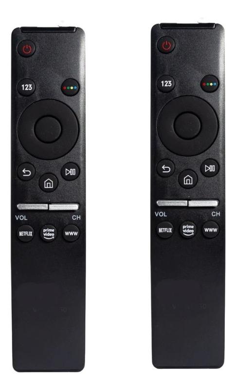 Kit 2 Controle Remoto Compatível Tv Samsung 4k Qn55q80aag