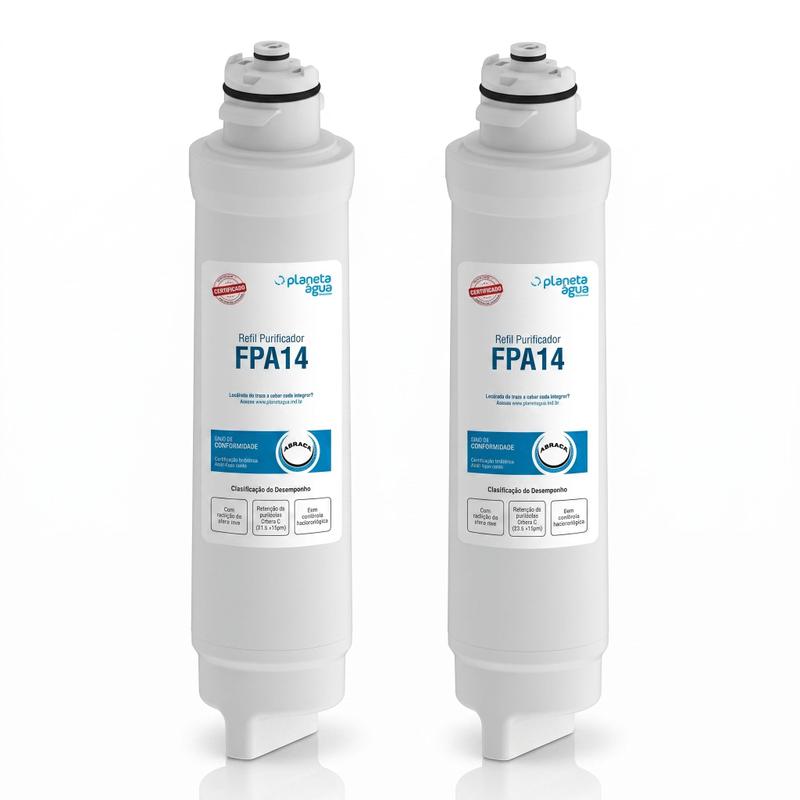 Kit 2 Refil FPA14 Purificador Água Electrolux Pure 4x PE12 PH41