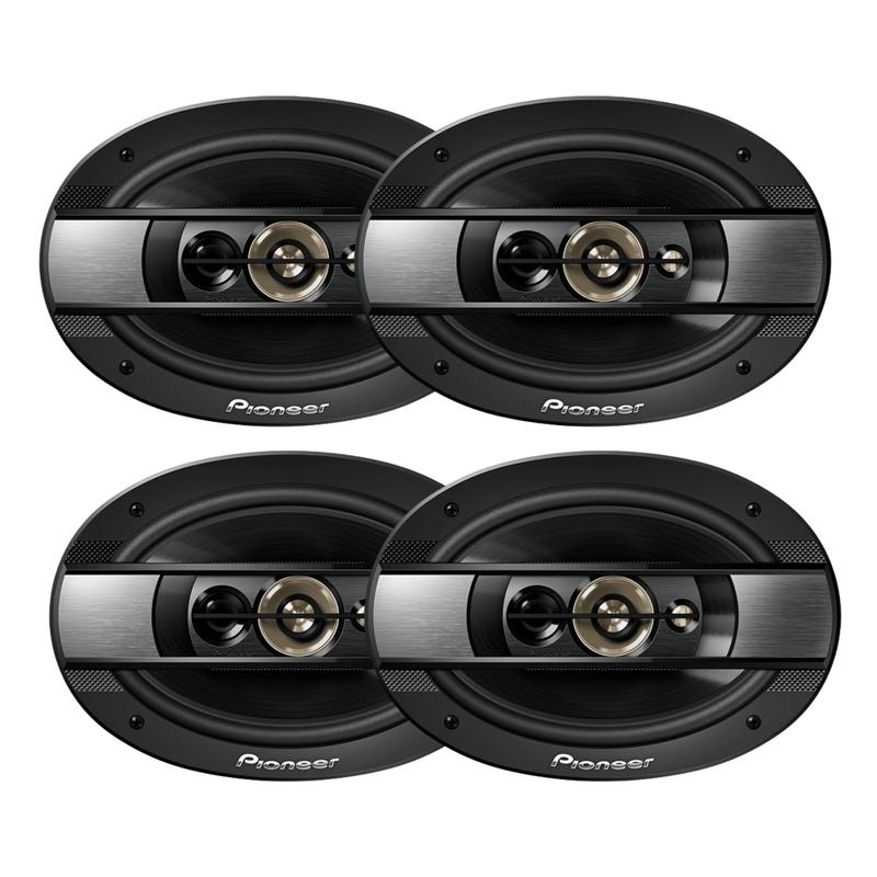 Kit 4 Alto Falantes Pioneer TS6990BR 6X9 Pol 600WRms 4Ohms