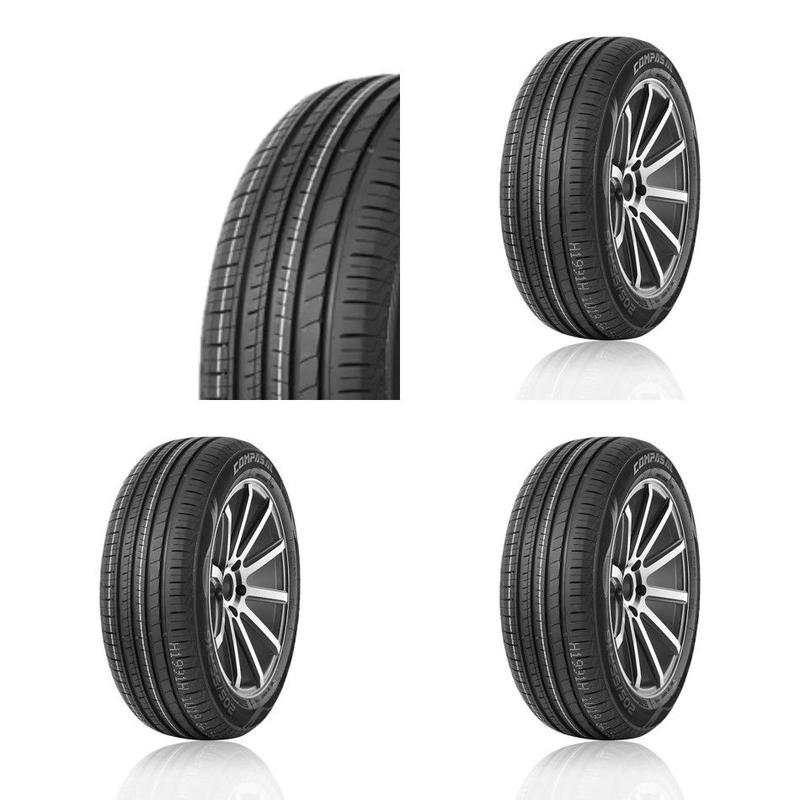 Kit 4 Pneus Compasal Aro 15 195/65R15 91H Blazer