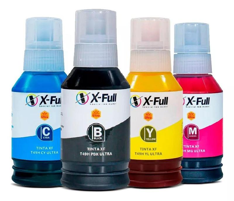 Kit 4 Tinta Compativel P/ Impressora T3170x T3170 3170x T49h