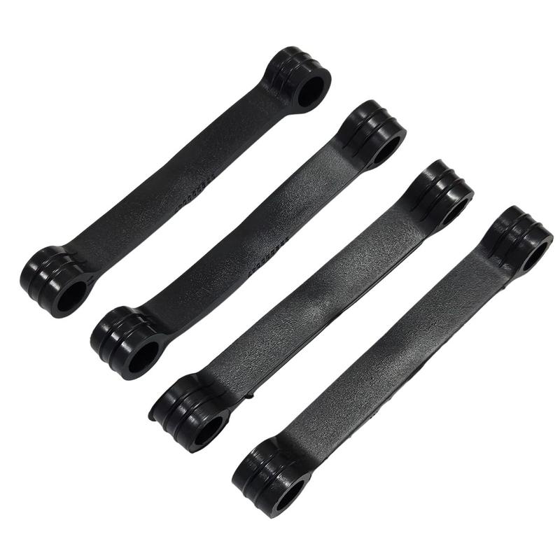 Kit 4 Tirantes Preto Lavadoras Brastemp E Consul 15kg E 16kg