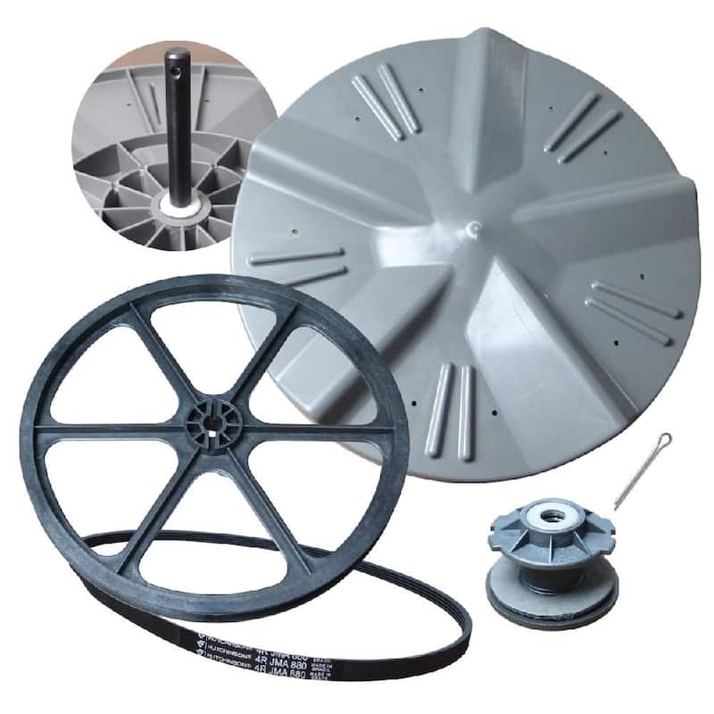 Kit Agitador Colormaq LCB LCS 13-20kg Polia Correia JMA880 Premium