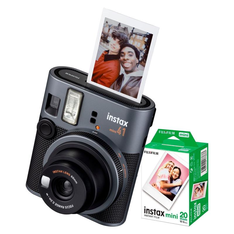 Kit Câmera Instantânea Fujifilm Instax Mini 41 + Filme 20 Poses