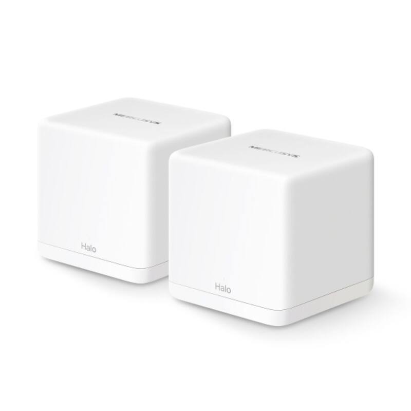 Roteador Mesh Mercusys, Wi-Fi 6 AX1500, Pack com 2 Unidades