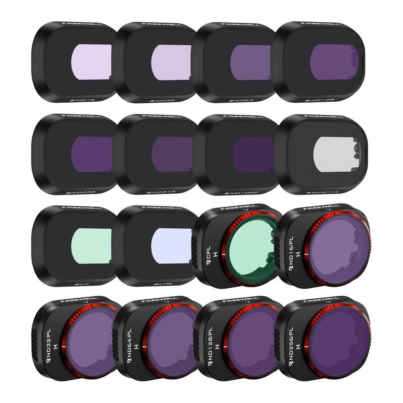 Kit de Filtros Mega para Drone DJI Mini 4 Pro - Freewell