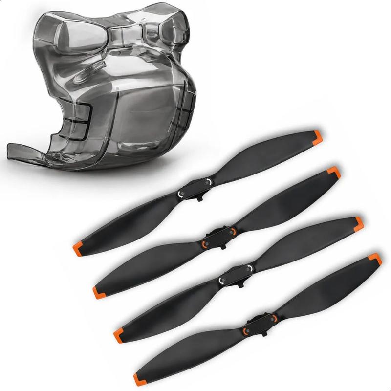 Kit Protetor Gimbal Lente + 4 Hélices Para Dji Mini 5 Pro