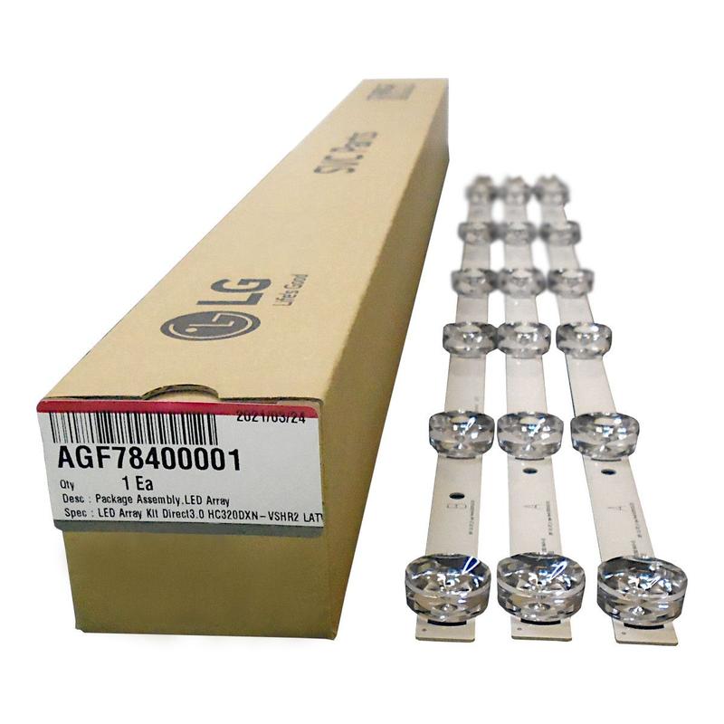 Kit Régua LED TV LG 32lb550b 32lf565b 32ly340h Agf78400001