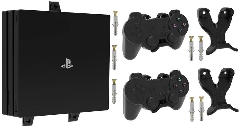 Kit Suporte Compatível Playstation 4 Pro Controles Ps4 Verti