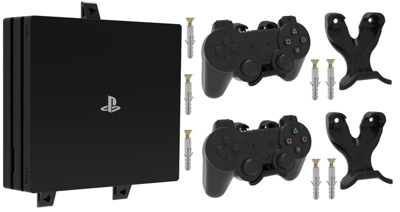 Kit Suporte Compatível Playstation 4 Pro Controles Ps4 Verti