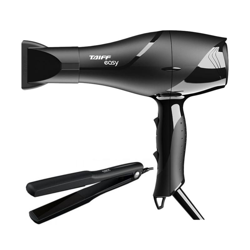 Kit Beleza Taiff Easy Secador Profissional 1700W 220V e Prancha Alisadora Cerâmica 180C Bivolt