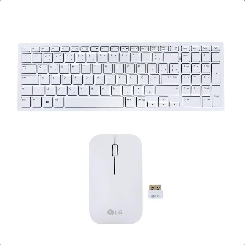 Kit Teclado Mouse E Receptor LG All In One 24v70q-g Original