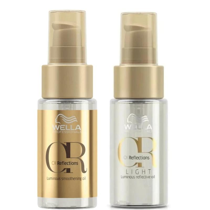 Kit Wella Oil Reflections 30 Ml + Oil Reflections Light 30ml