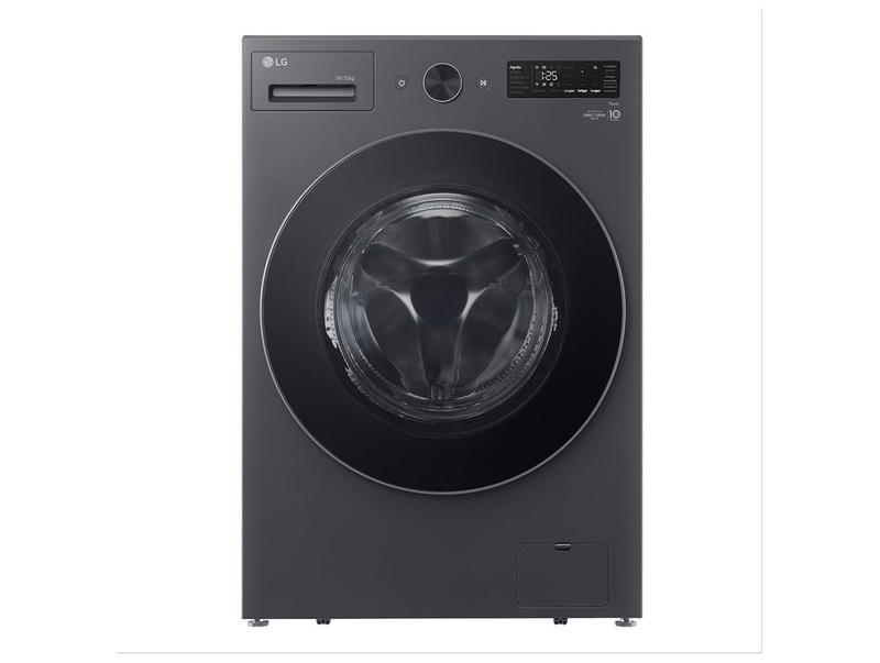Lava e Seca LG 16 kg/10 kg com Inteligência Artificial AIDD, Titanium - WD16GNT