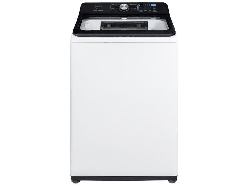 Lavadora de Roupas Midea 14kg Cesto Inox 13 Programas de Lavagem Branca MA512W140A/WK05