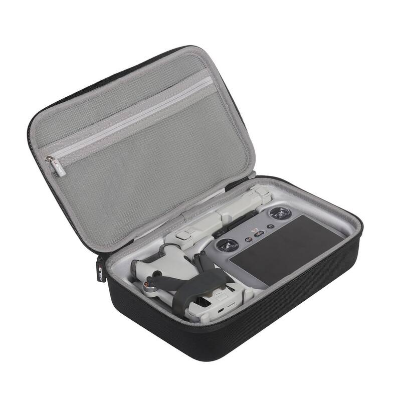 Mala de Transporte JSVER para DJI Mini 4 Pro - Preta com Compartimento para Acessórios
