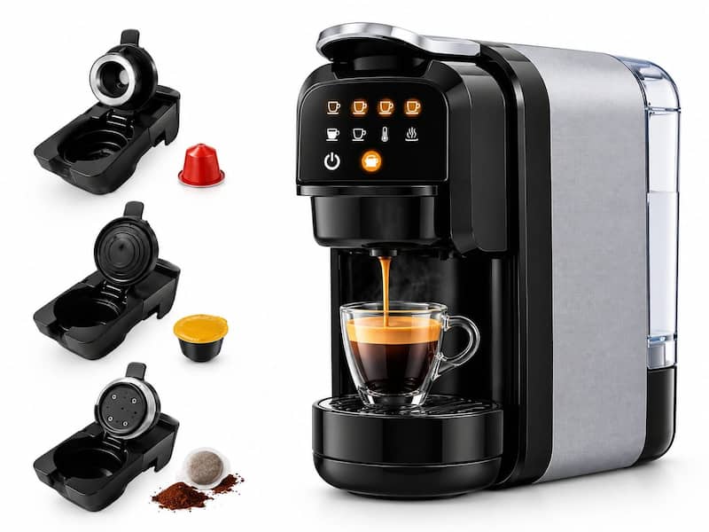Maquina Café Nespresso Dolce Gusto 3 Em 1 Cápsulas Pó Cafeteira 1.400w