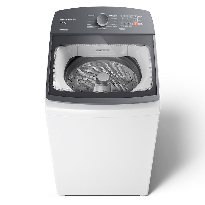 Máquina de Lavar 14Kg Brastemp com Smart Sensor e Design Compacto - BWF14AB