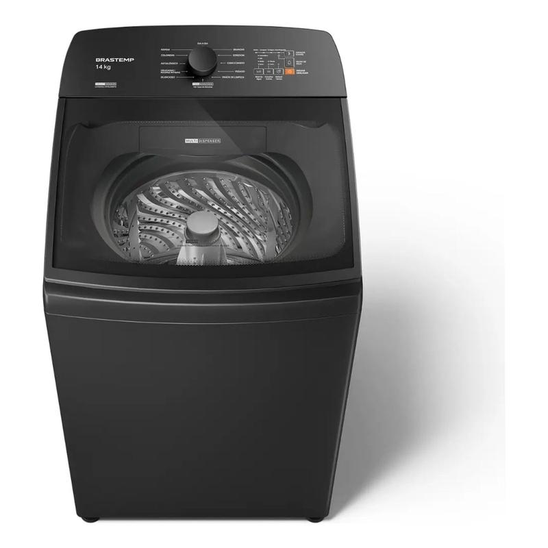 Máquina De Lavar Brastemp 14kg Bwj14a9 Cinza 127v 127v Cinza