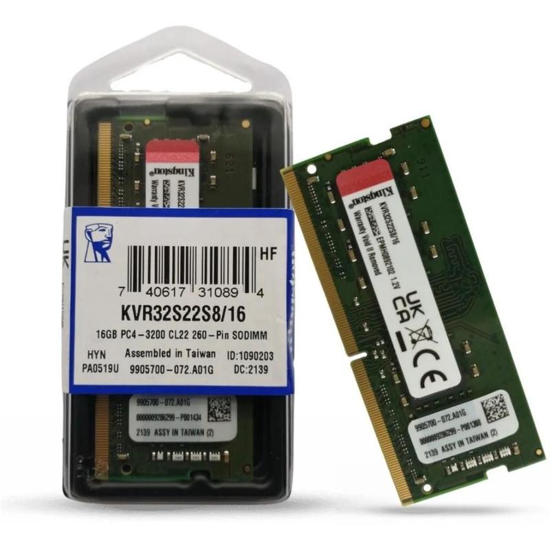 Memoria Midgard 16GB (1X16GB) DDR4 SODIMM 3200MHZ CL22 1,2V Para Notebook Laptop