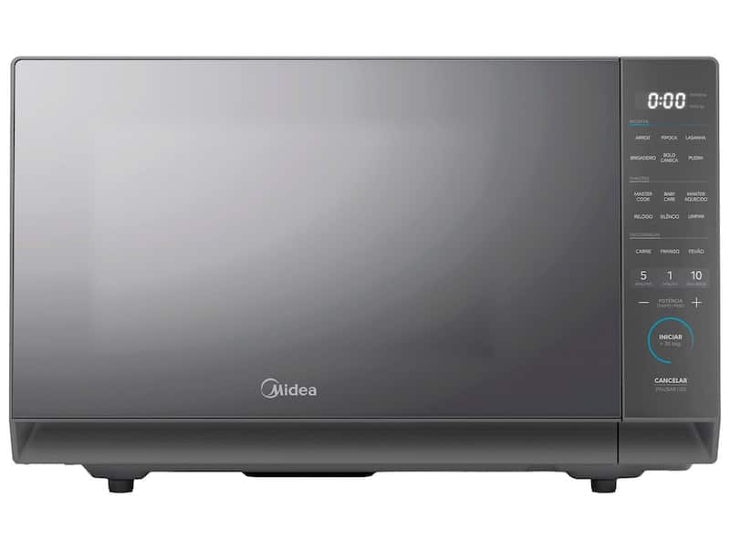 Micro-ondas 35L MHP35S1 Espelhado Midea 127V Prata - PRATA