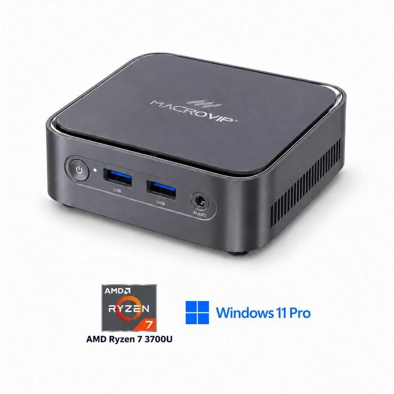 Mini Pc Macrovip Nanobox C1 Ryzen 7 3700u 16gb Ssd M.2 256gb Wi-fi Windows 11 Pro
